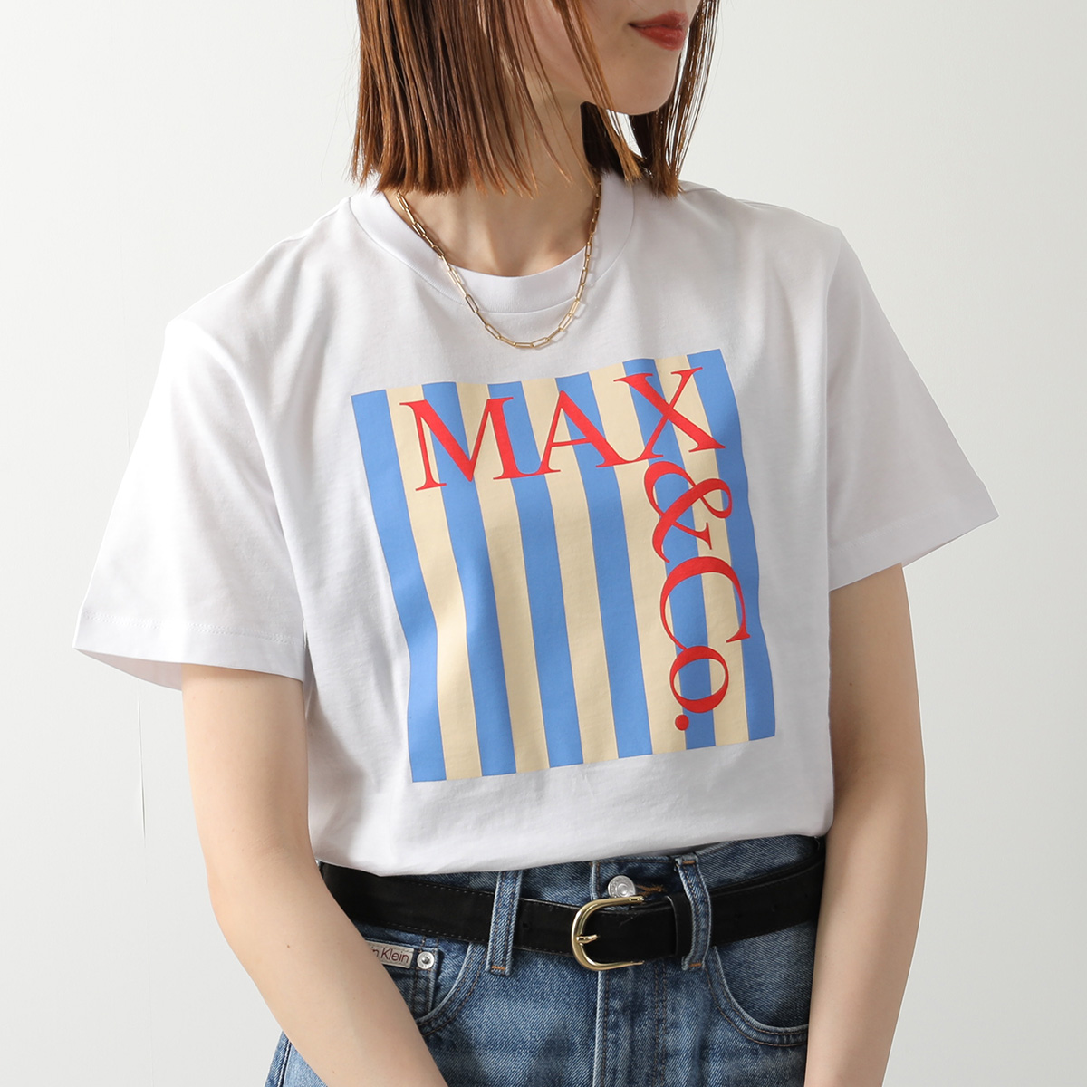 マックスマーラ　Max Mara カラフルロゴ Tシャツ Max Mara（マックスマーラ） MAX MARA MAX&CO KIDS マックス＆コー