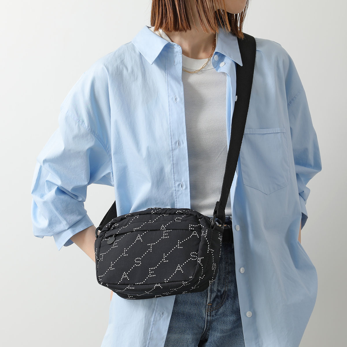 p05【未使用級】保存袋付　ステラマッカートニー　レザー　パンチング　ショルダー Stella McCartney - p05【未使用級】保存袋付 ステラマッカートニー
