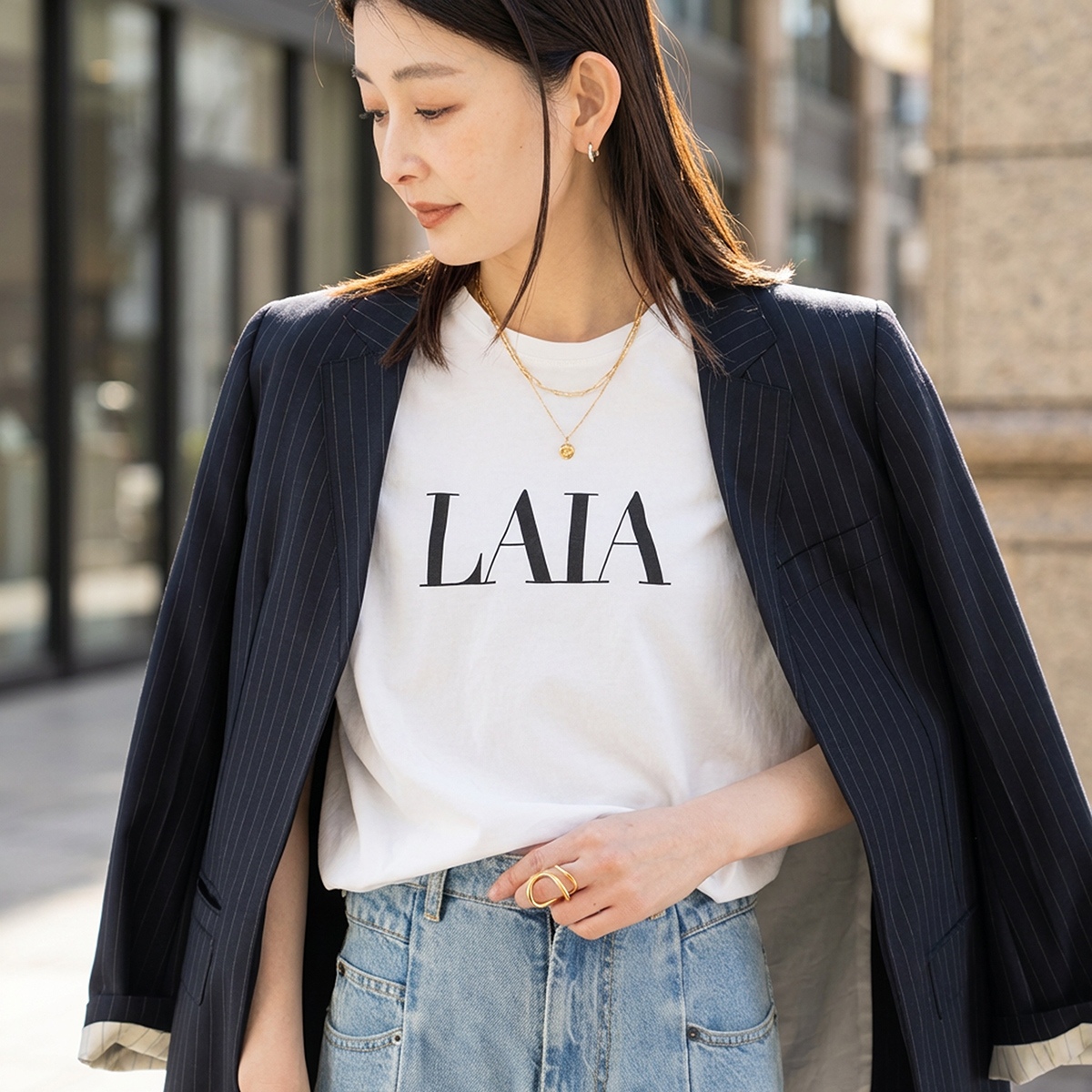 MICA&DEAL（マイカアンドディール） マイカ＆ディール Tシャツ