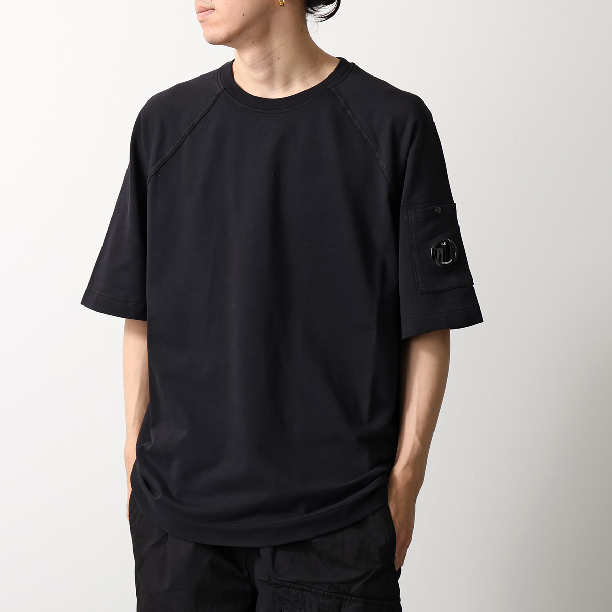 C.P. COMPANY（シーピーカンパニー） Tシャツ LIGHT FLEECE SHORT