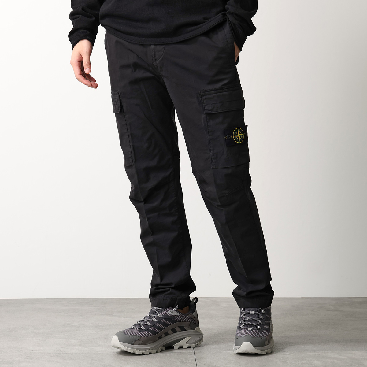 STONE  ブラックカーゴパンツ ナイロンパンツ ナイロンカーゴパンツ – WEGO ONLINE STORE