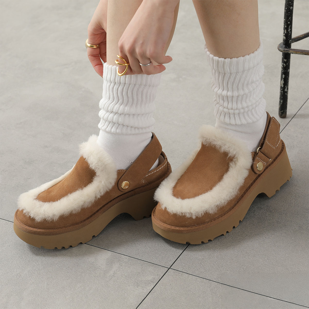 UGG（アグ） サンダル Esmee Clog エスミー クロッグ 1173331