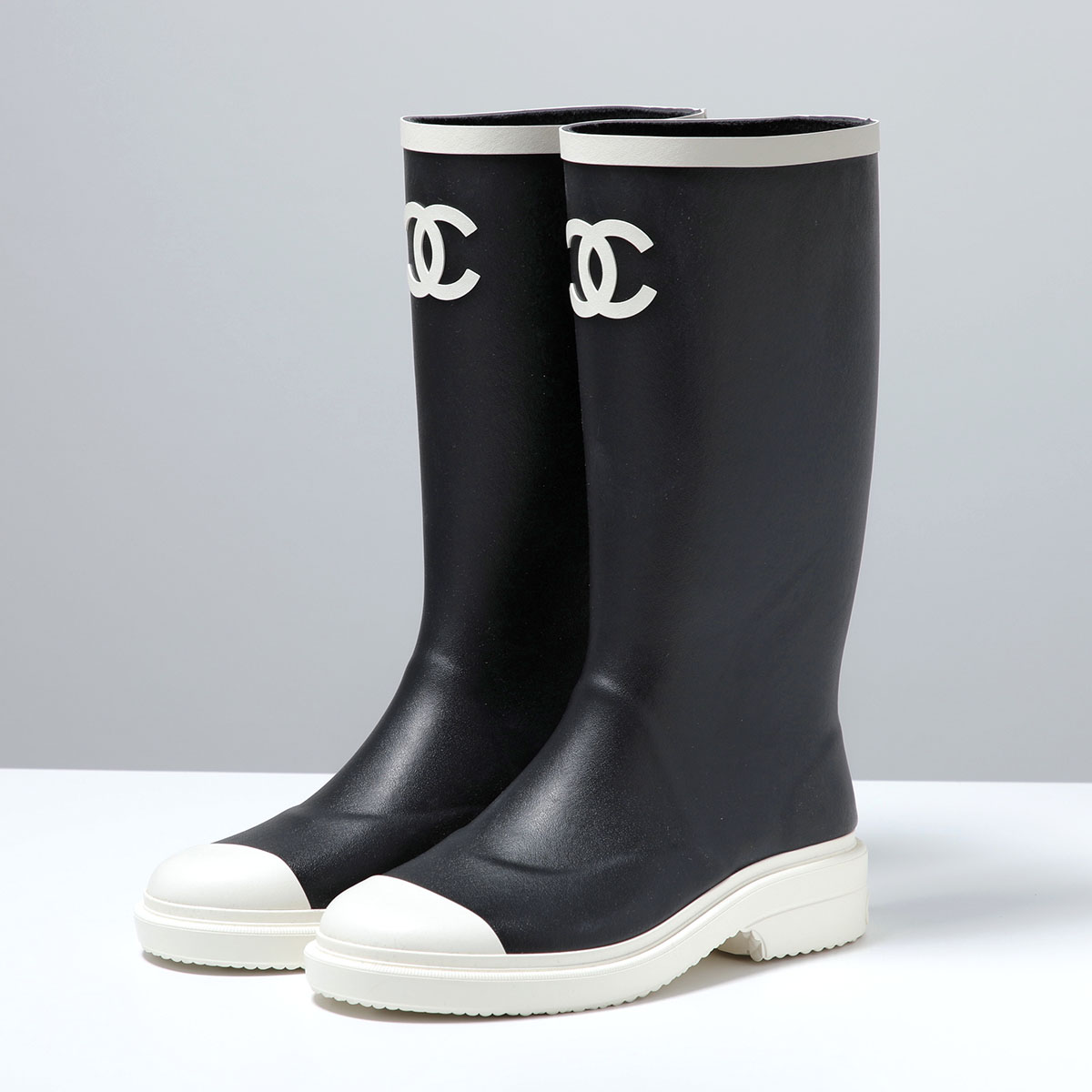 CHANEL（シャネル） レインブーツ G39620 B23123 レディース ロング