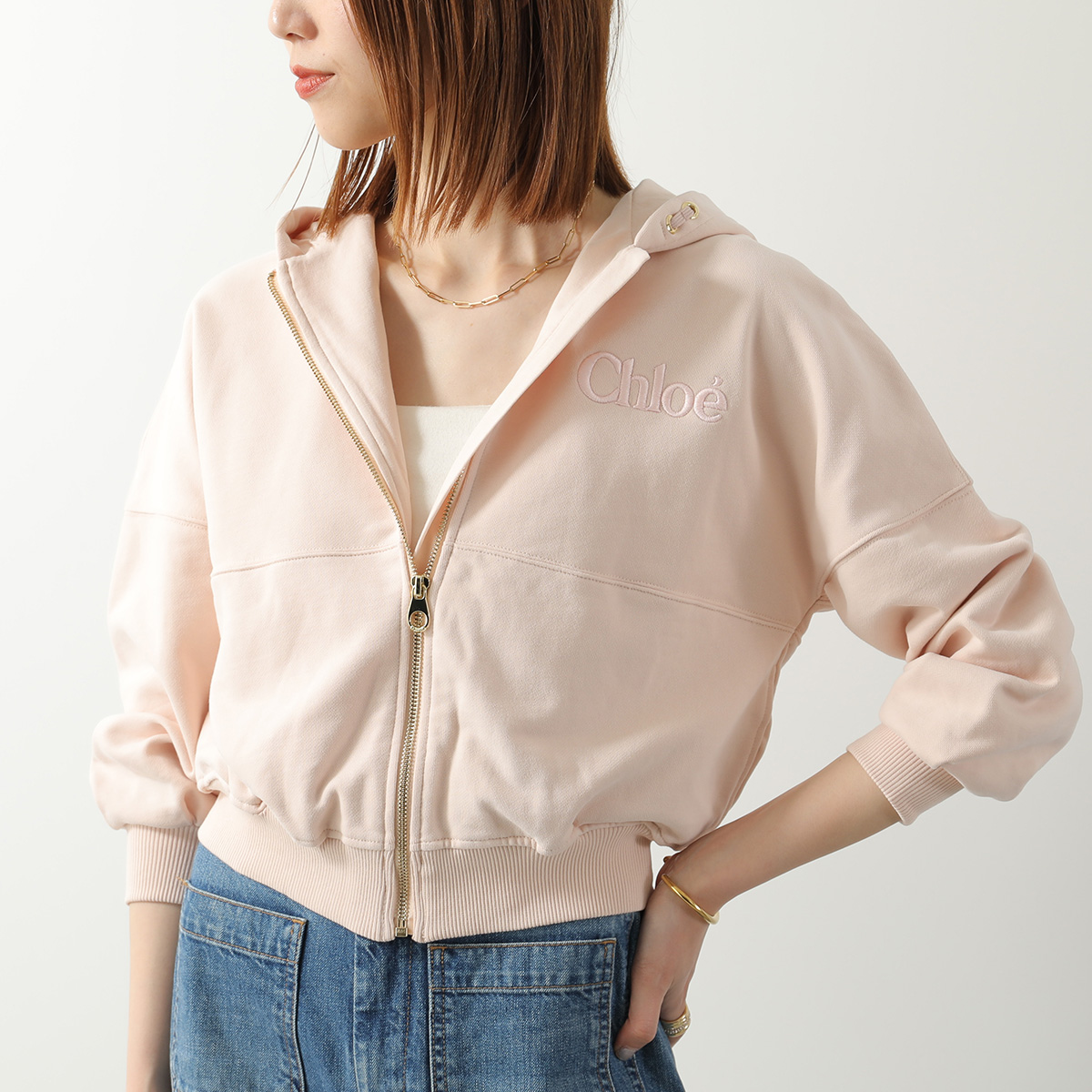 Chloe（クロエ） Chloe KIDS キッズ パーカー C20840 レディース
