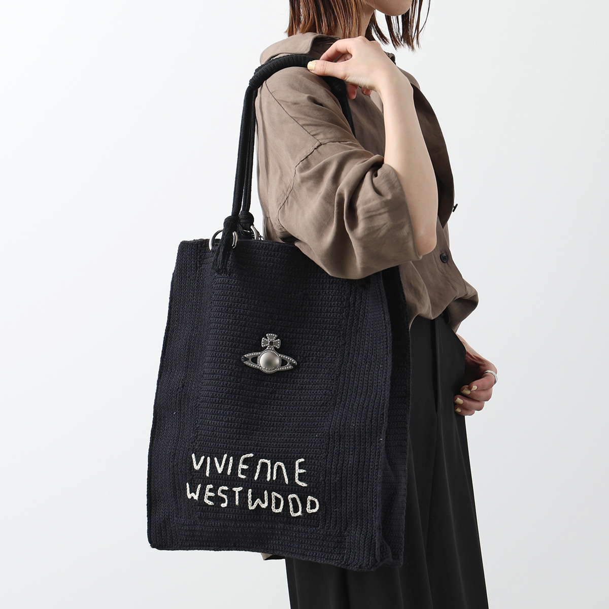 Vivienne Westwood（ヴィヴィアンウエストウッド） トートバッグ MABEL