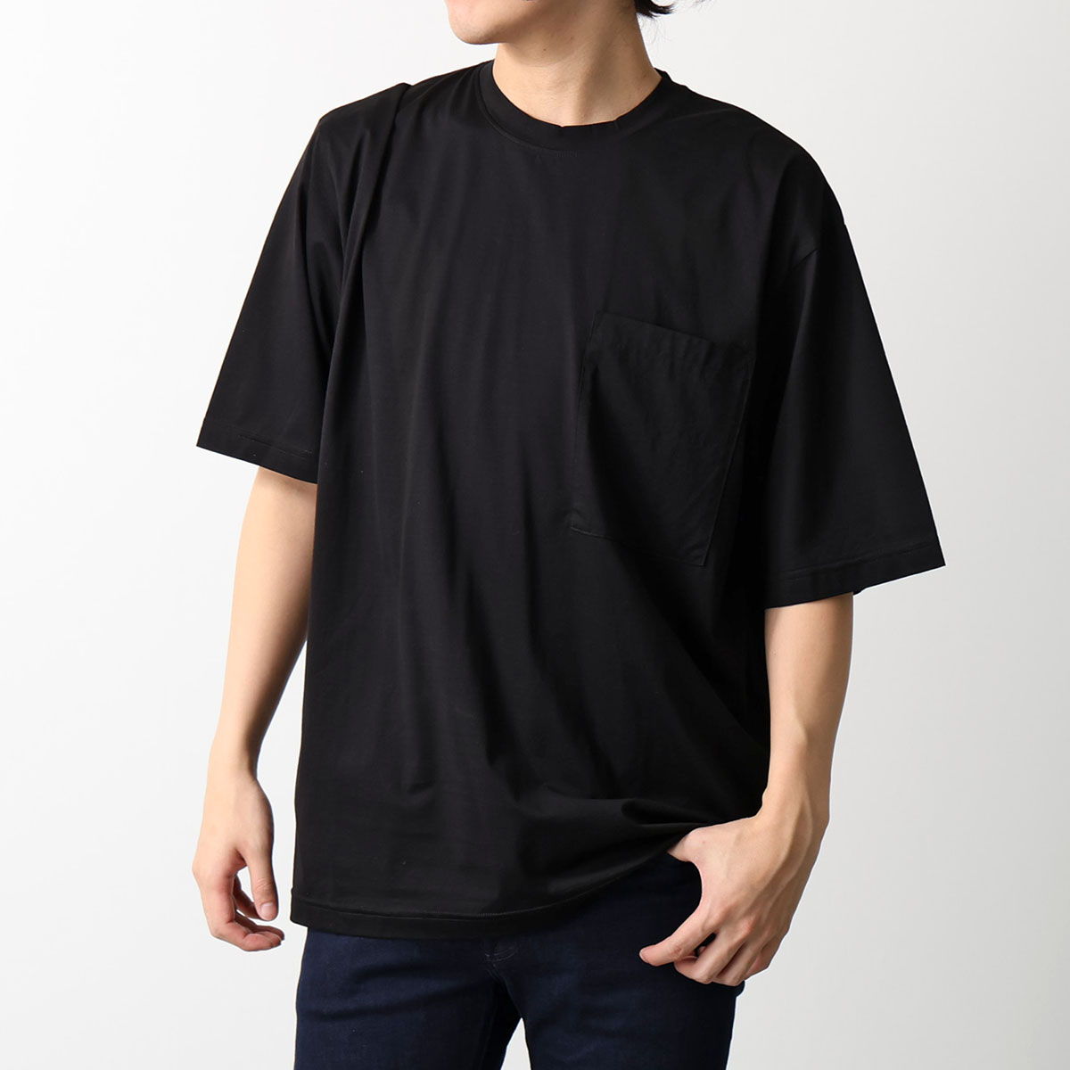 HEVO（イーヴォ） Tシャツ BAGNOLO 714 メンズ カットソー 半袖 ビッグ
