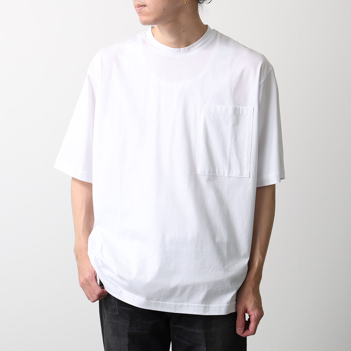 HEVO（イーヴォ） Tシャツ BAGNOLO 714 メンズ カットソー 半袖 ビッグ 