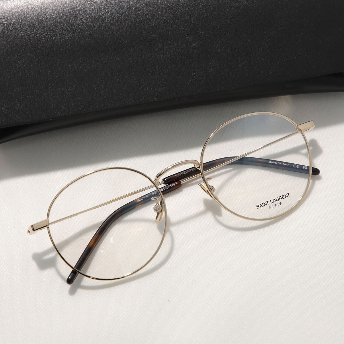 SAINT LAURENT サンローラン メガネ SL 237/F メンズ ボストン型
