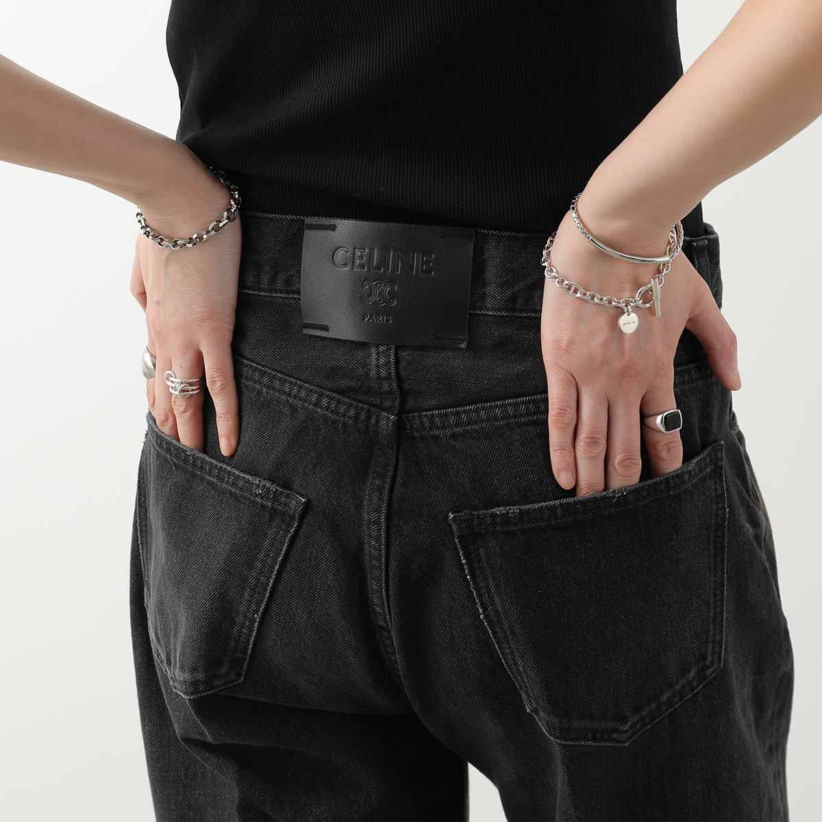 CELINE（セリーヌ） デニムパンツ RP0DI932F.GDN6 レディース ボーイ