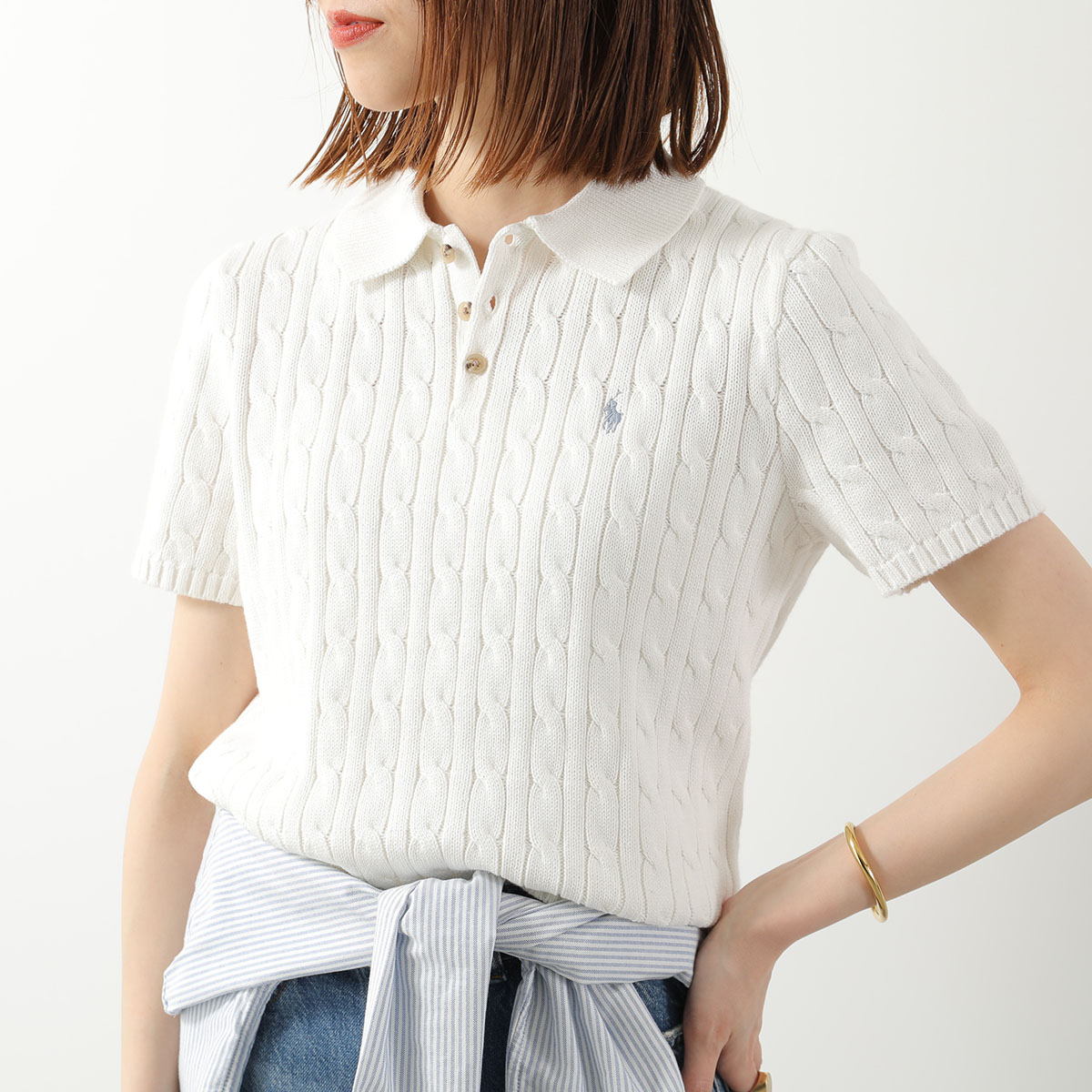 Polo By Ralph Lauren ニットポロシャツ ケーブルニット ポロシャツ （ポロシャツ）｜POLO RALPH LAUREN / ポロ