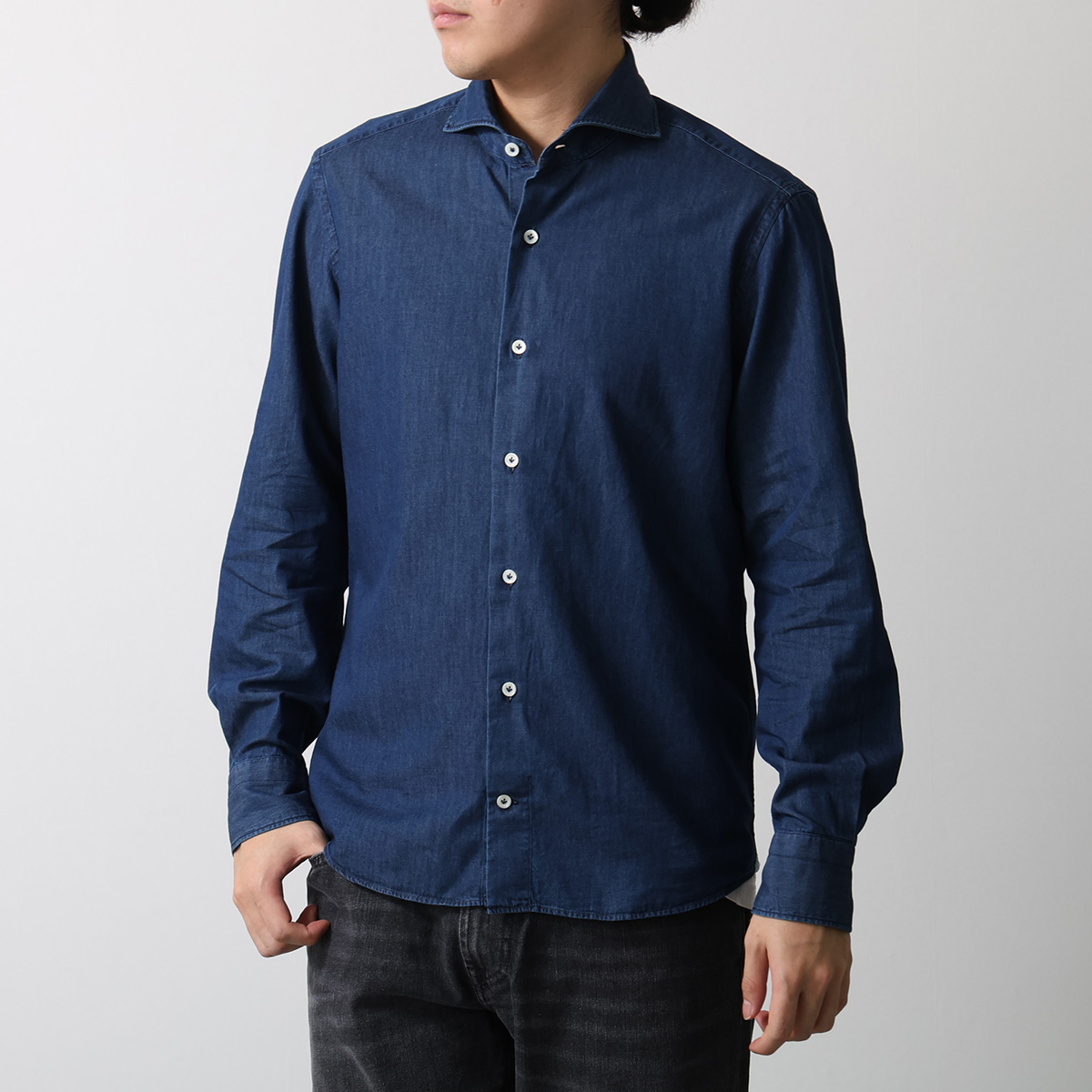 GIANNETTO（ジャンネット） シャツ VINCI FIT 61362 メンズ コットン