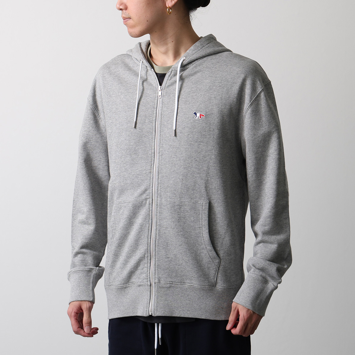 MAISON KITSUNE（メゾン キツネ） ジップパーカー TRICOLOR FOX