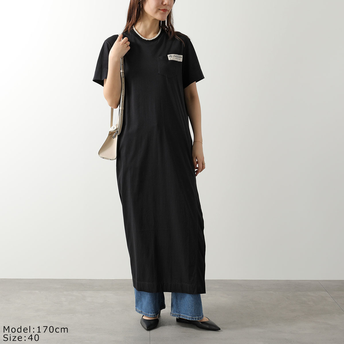 ヌメロヴェントゥーノ n°21 半袖ワンピース    レディース 38 ヌメロヴェントゥーノ N21 N°21 KIDS ワンピース N2100F N0417 半袖