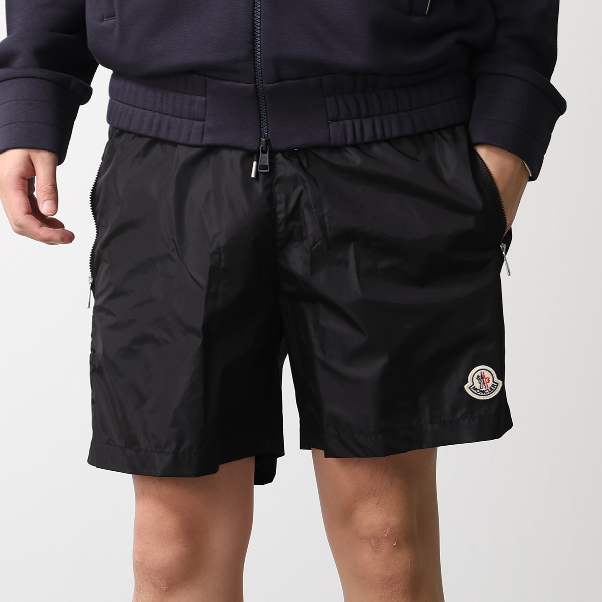 MONCLER モンクレール スイムウェア BOXER MARE 2C00013 5985M メンズ ナイロン ショートパンツ 水着 水陸両用 999 2C000135985M999の画像