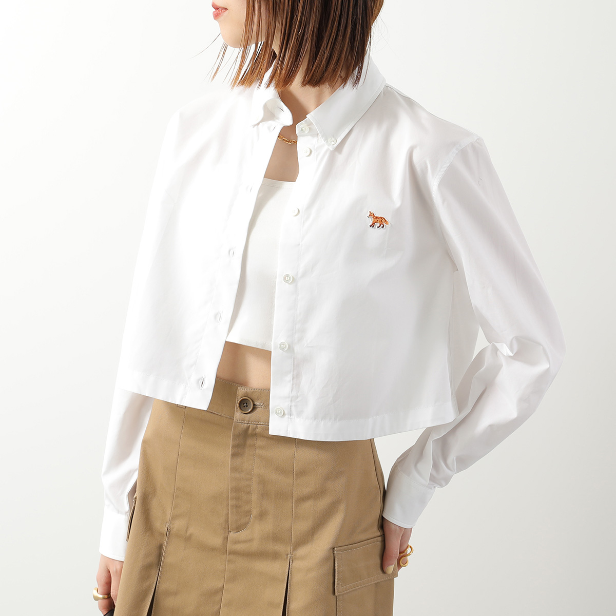 MAISON KITSUNE（メゾン キツネ） シャツ BABY FOX ベイビー