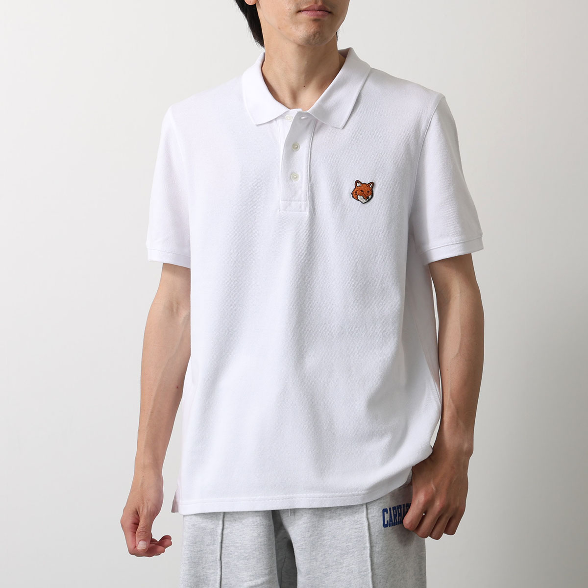 MAISON KITSUNE（メゾン キツネ） ポロシャツ FOX HEAD フォックス