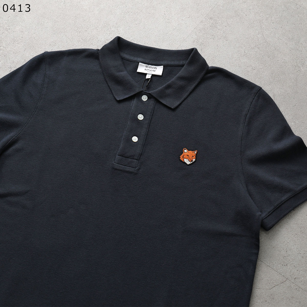MAISON KITSUNE（メゾン キツネ） ポロシャツ FOX HEAD フォックス