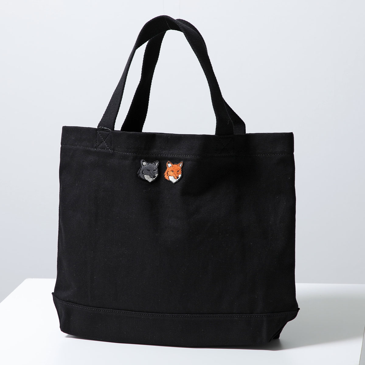 MAISON KITSUNE（メゾン キツネ） トートバッグ DOUBLE FOX ダブル
