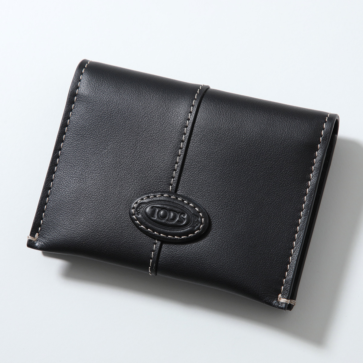 TOD'S 黒 レザー 名刺入れ TOD'S（トッズ） TODS カードケース XAMDBSF7100UPP メンズ レディース