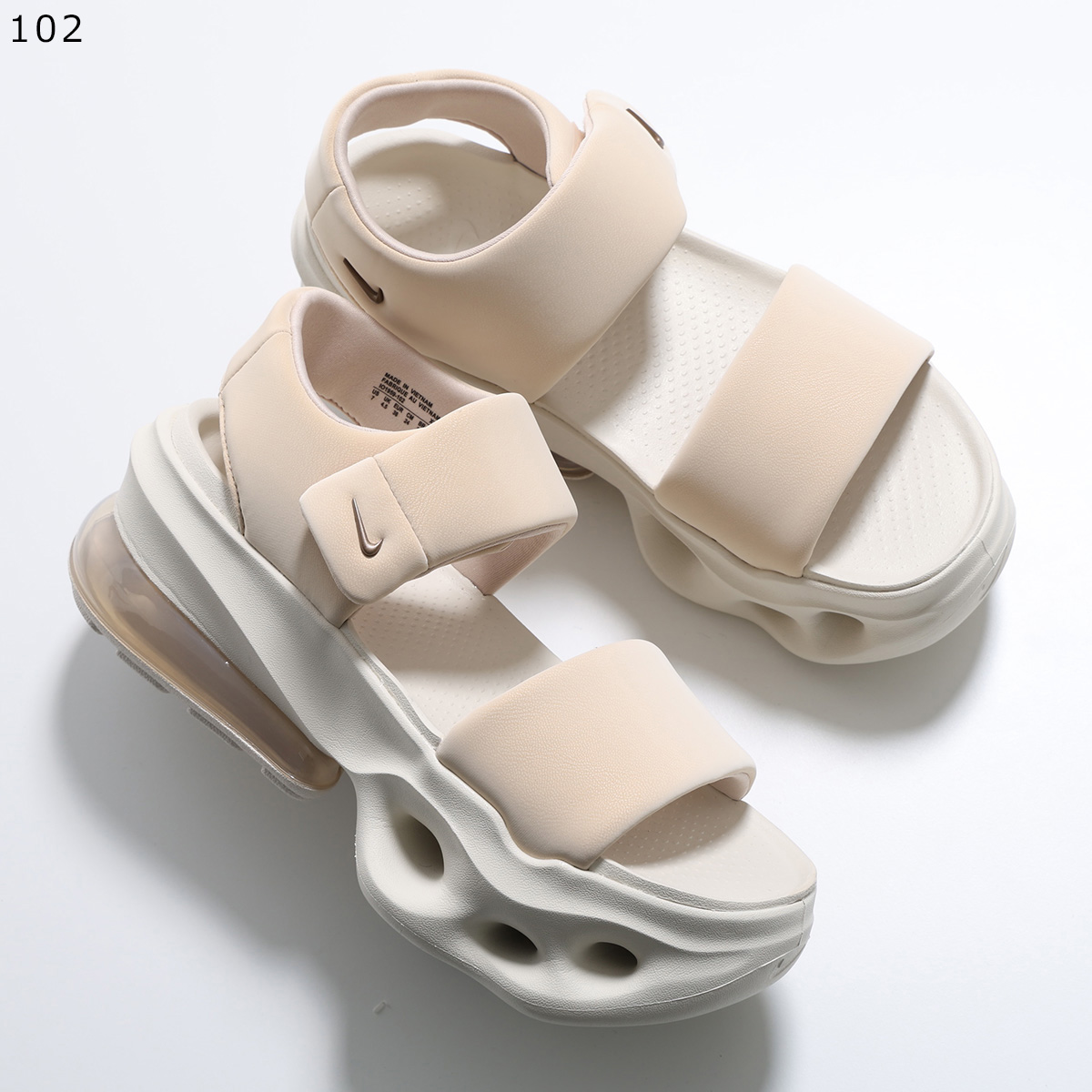 NIKE ナイキ サンダル AIR MAX HALO エアマックス ヘイロー IO1959 レディース ビジブルエア スウォッシュ ロゴ 厚底 7cm シューズ 靴の画像