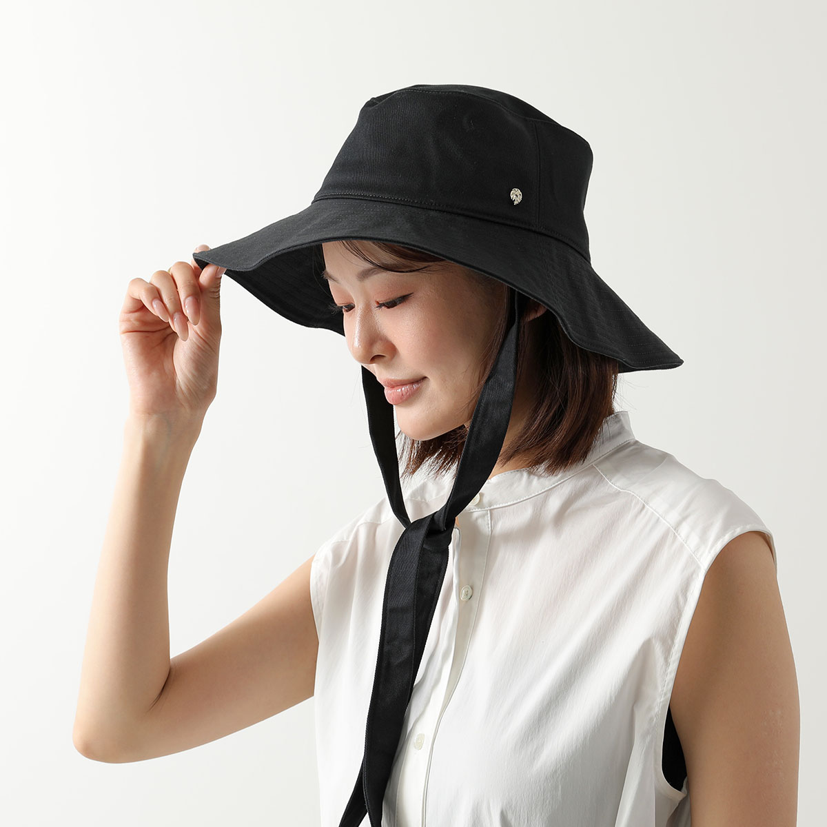 Helen Kaminski（ヘレンカミンスキー） バケットハット KIYOMA COTTON