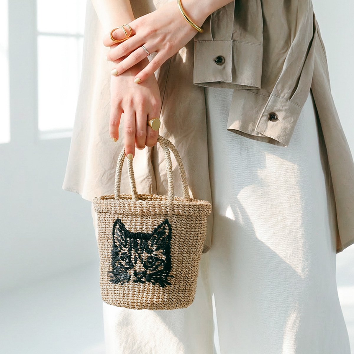 The Bagmati（ザバグマティ） BAGMATI バグマティ カゴバッグ BBK25