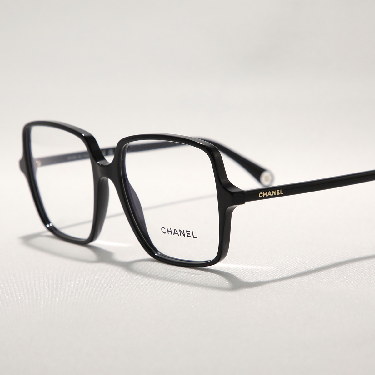 CHANEL 眼鏡フレーム  お値下げ CHANEL（シャネル） メガネ 3448 レディース スクエア型 セルフレーム