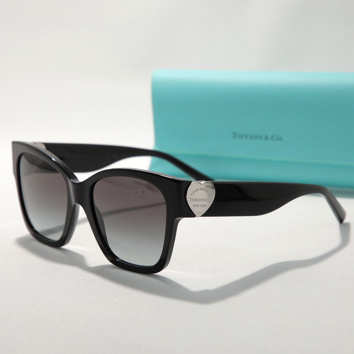 最終お値下げ！　Tiffany オクタゴン型 サングラス　リムレス　ケース付 TIFFANY&Co.（ティファニー） サングラス RETURN TO TIFFANY リターン