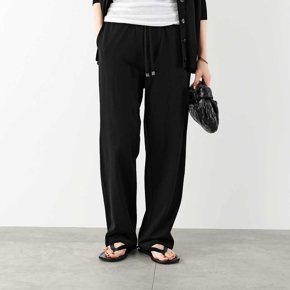 LIFiLL リフィル イージーパンツ COTTONY RELAX TAPERED PANTS LF128