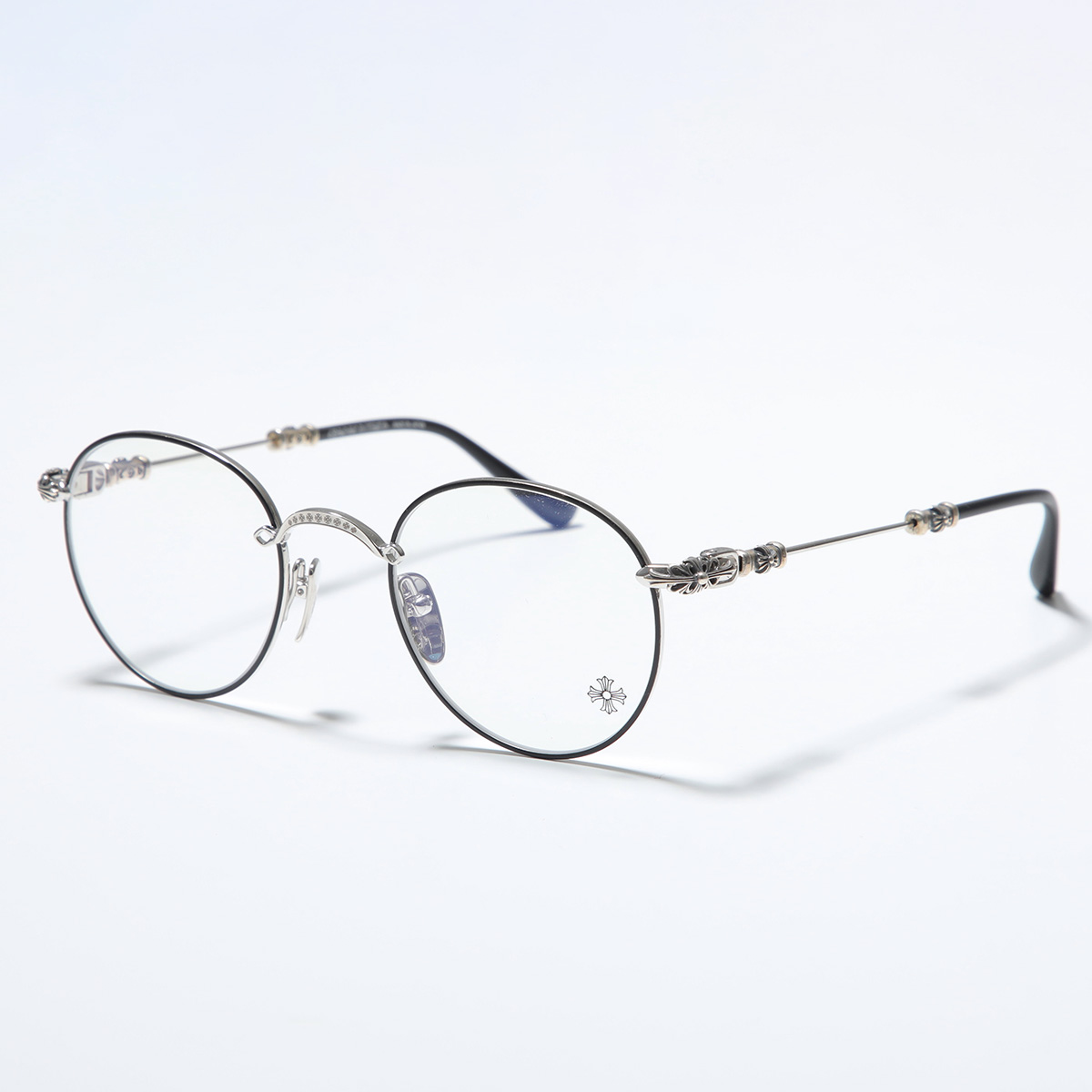 CHROME HEARTS（クロムハーツ） メガネ BUBBA-A メンズ ボストン型
