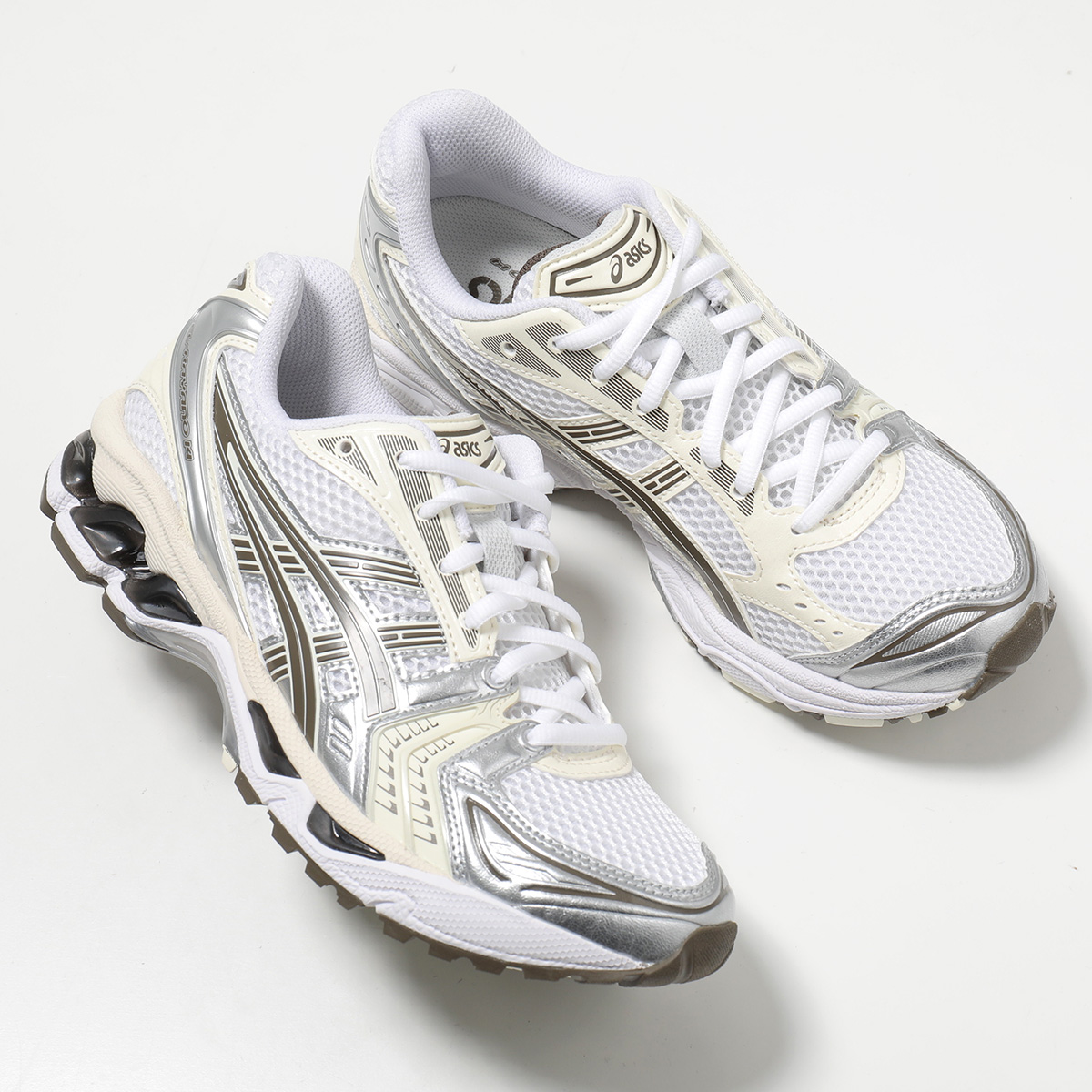 ASICS アシックス スニーカー GEL-KAYANO 14 1203A537-111 レディース ローカット メッシュ 軽量 3.5cm 靴 シューズの画像