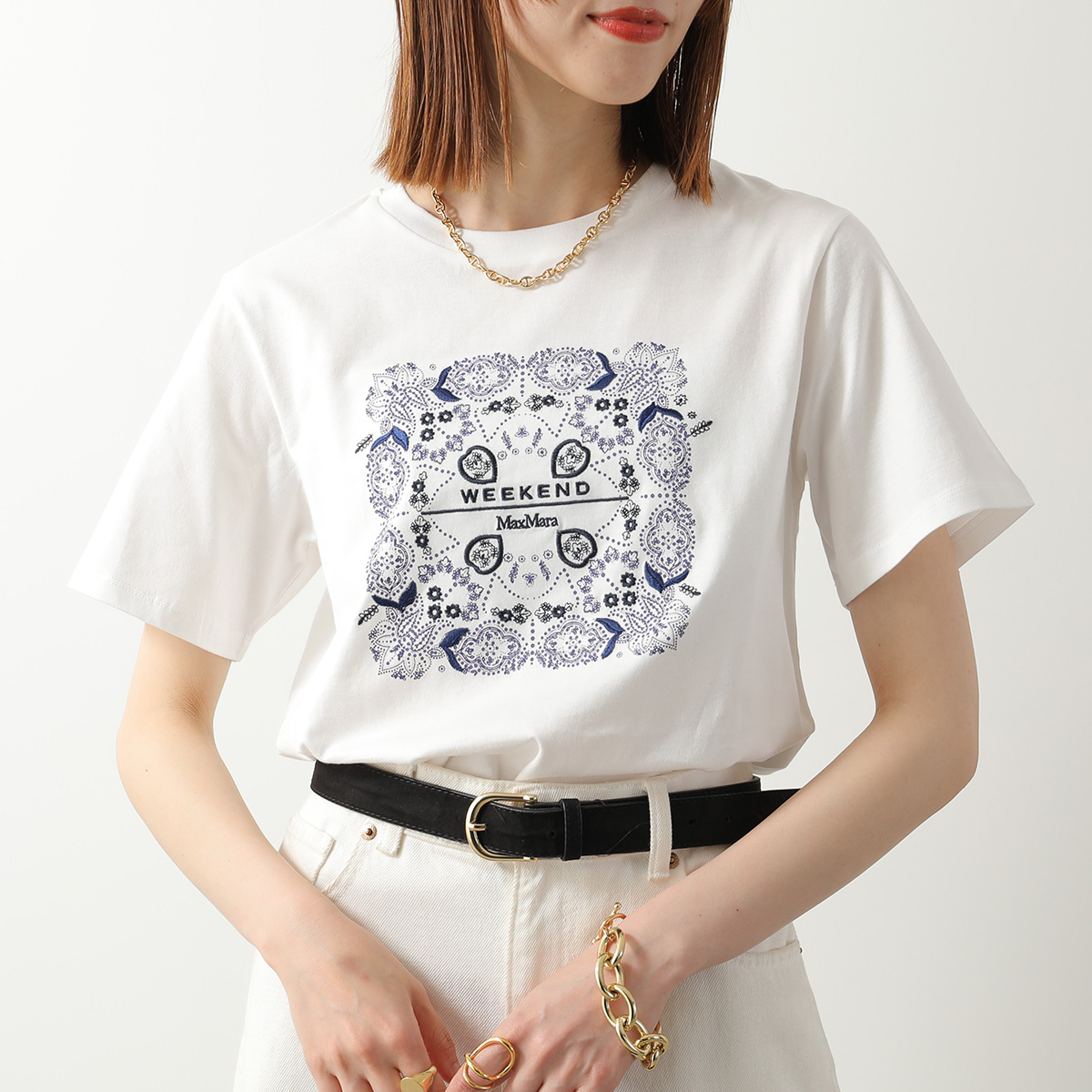 極美品✨ MaxMara マックスマーラ カットソー Tシャツ 半袖 1951
