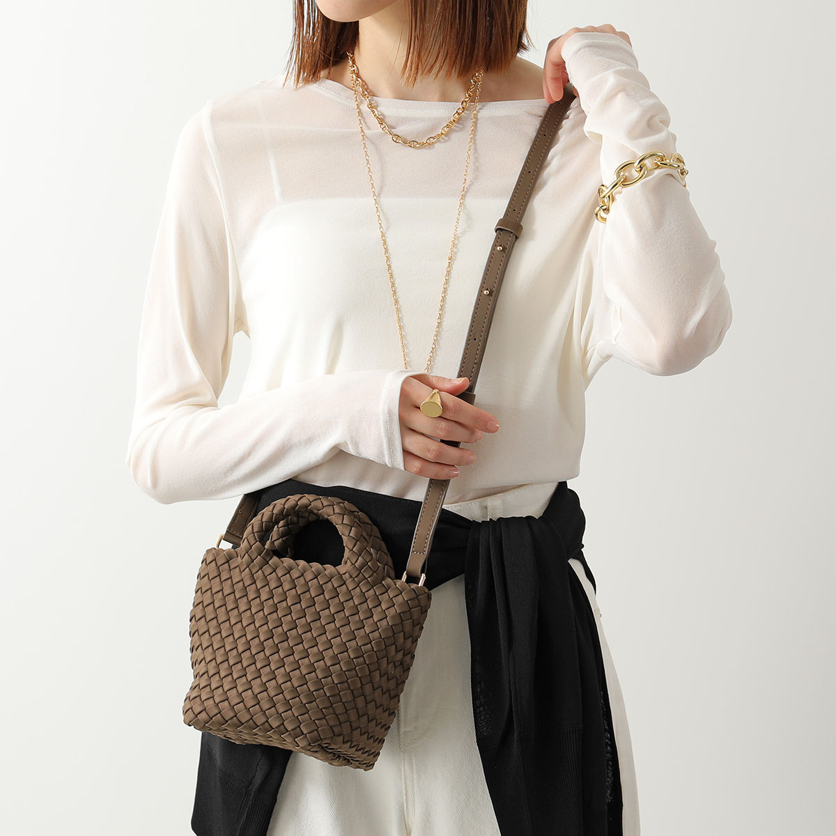 MARREA マレア ハンドバッグ Mini with strap MRR18399 レディース