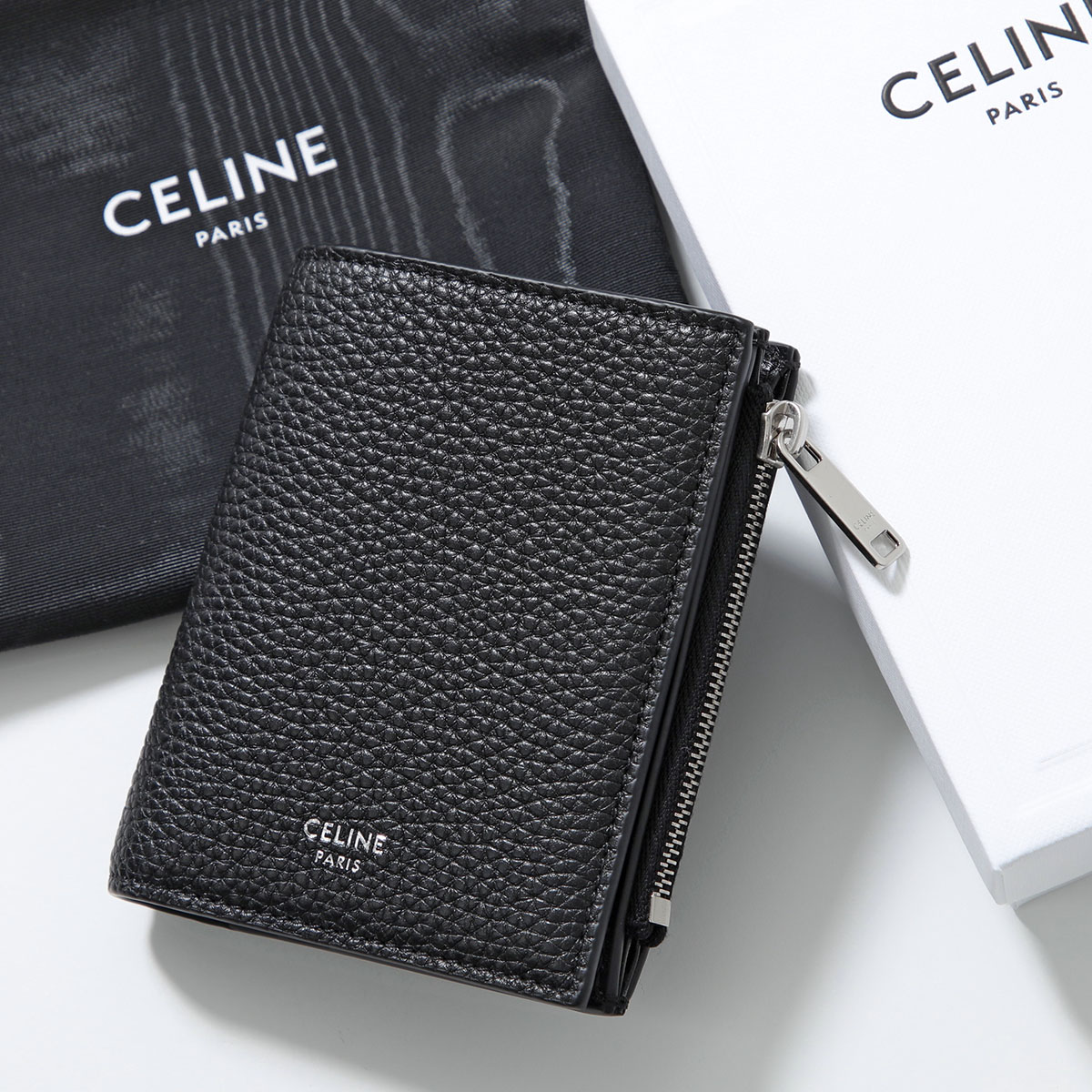セリーヌ CELINE 二つ折り財布 コンパクトウォレット レザー ブラック 10E493BEL38NO 中古 新入荷 OBB0544 楽天市場】【中古】 セリーヌ CELINE 二つ折り財布 コンパクト
