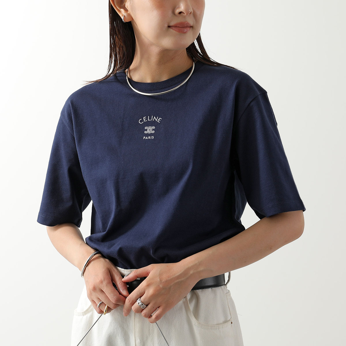 CELINE（セリーヌ） Tシャツ RX0LJ1242.01OB RX0LJ1242.GKL1