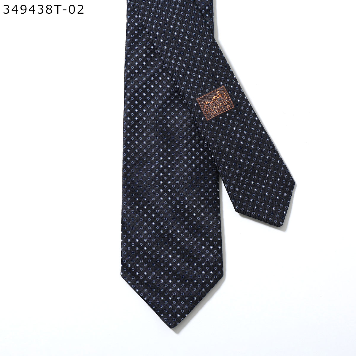 HERMES（エルメス） ネクタイ TIE メンズ フランス製 シルク H織りタイ