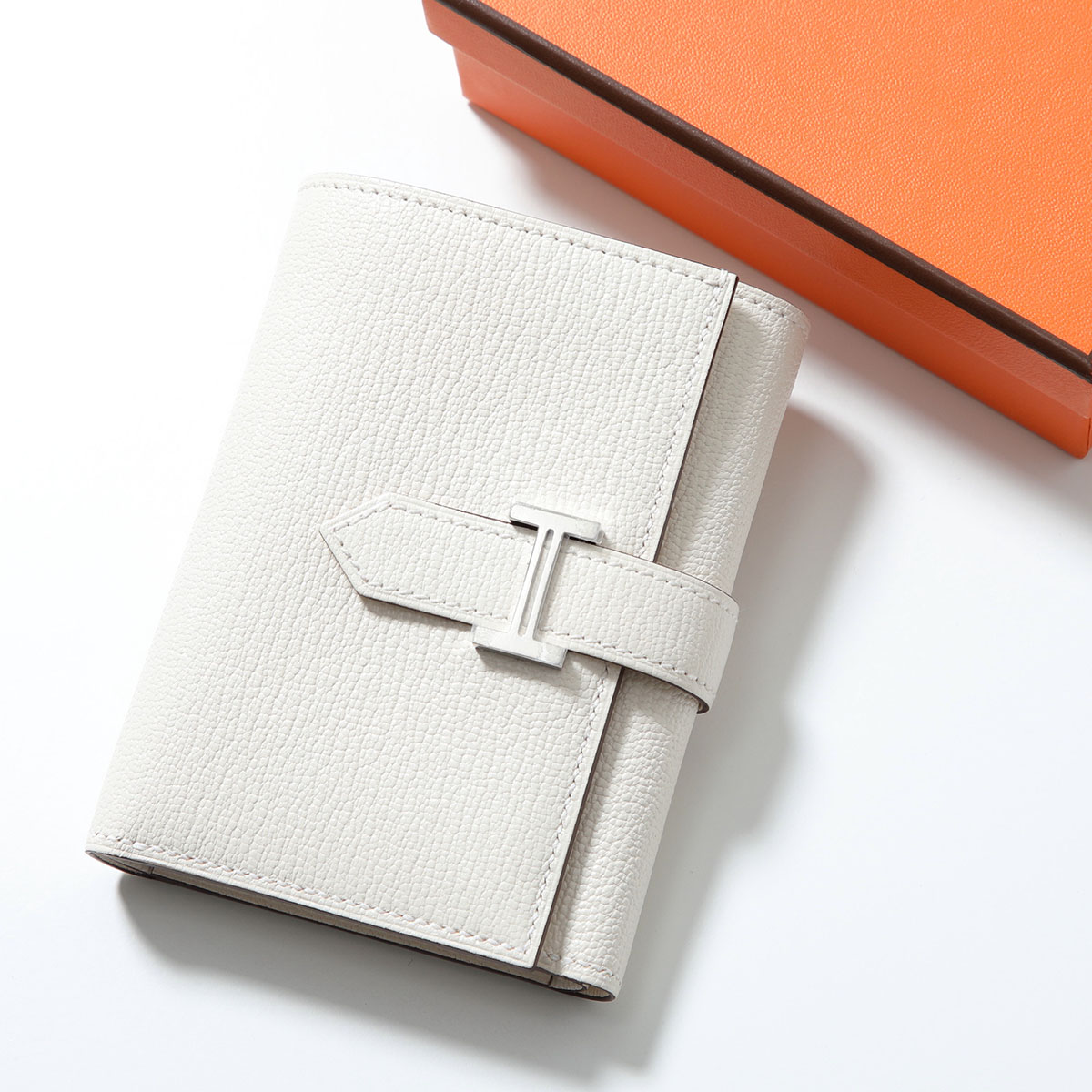 エルメス べアン コンビネ 二つ折り財布 ゴールド K刻印 HERMES（エルメス） 三つ折り財布 ベアン コンビネ BEARN COMBINE