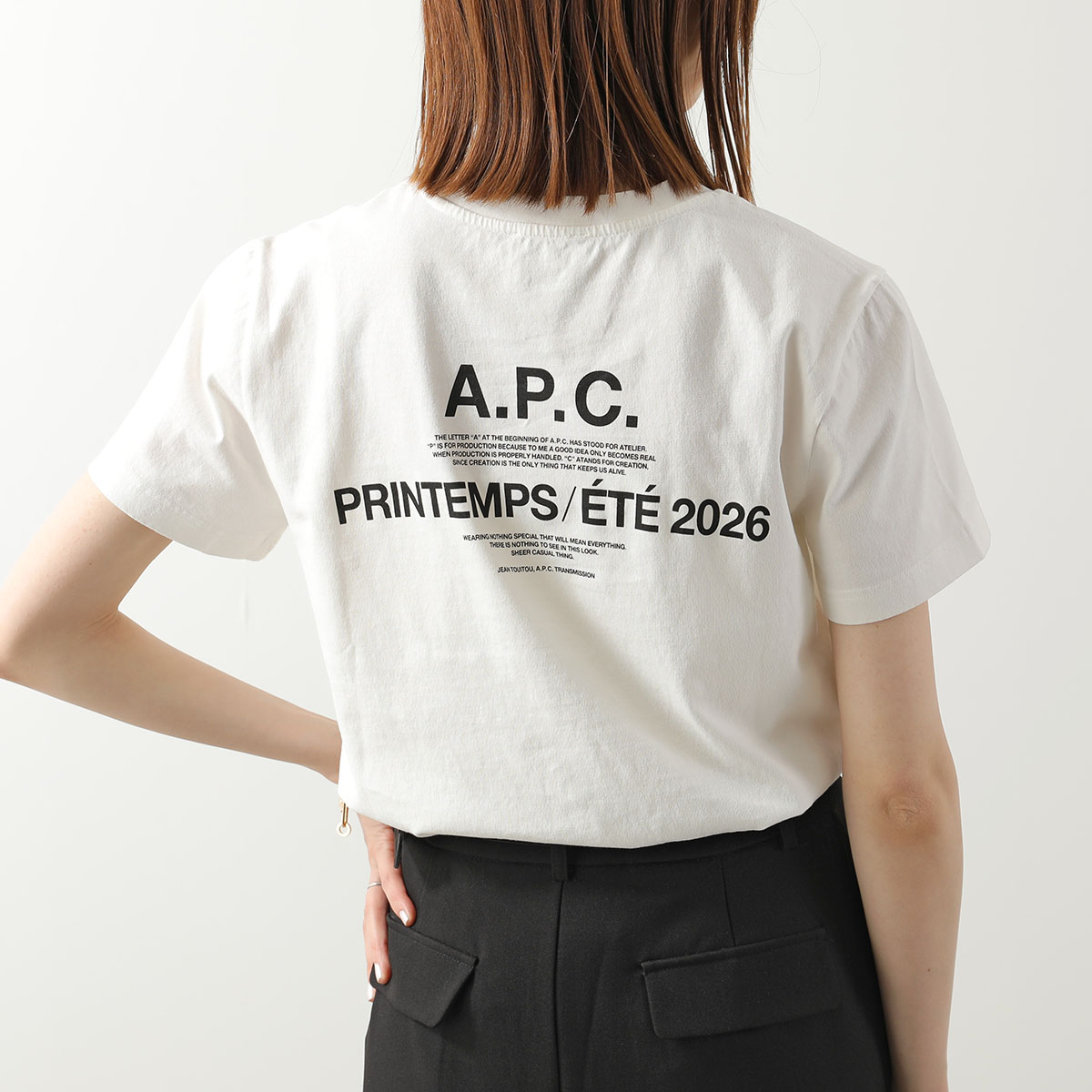 新品未使用品　タグ付き　A.P.C. ホワイト Tシャツ Sサイズ PACK Tシャツ 2.0｜UNISEXE / T-SHIRTS｜A.P.C. | アーペーセー日本