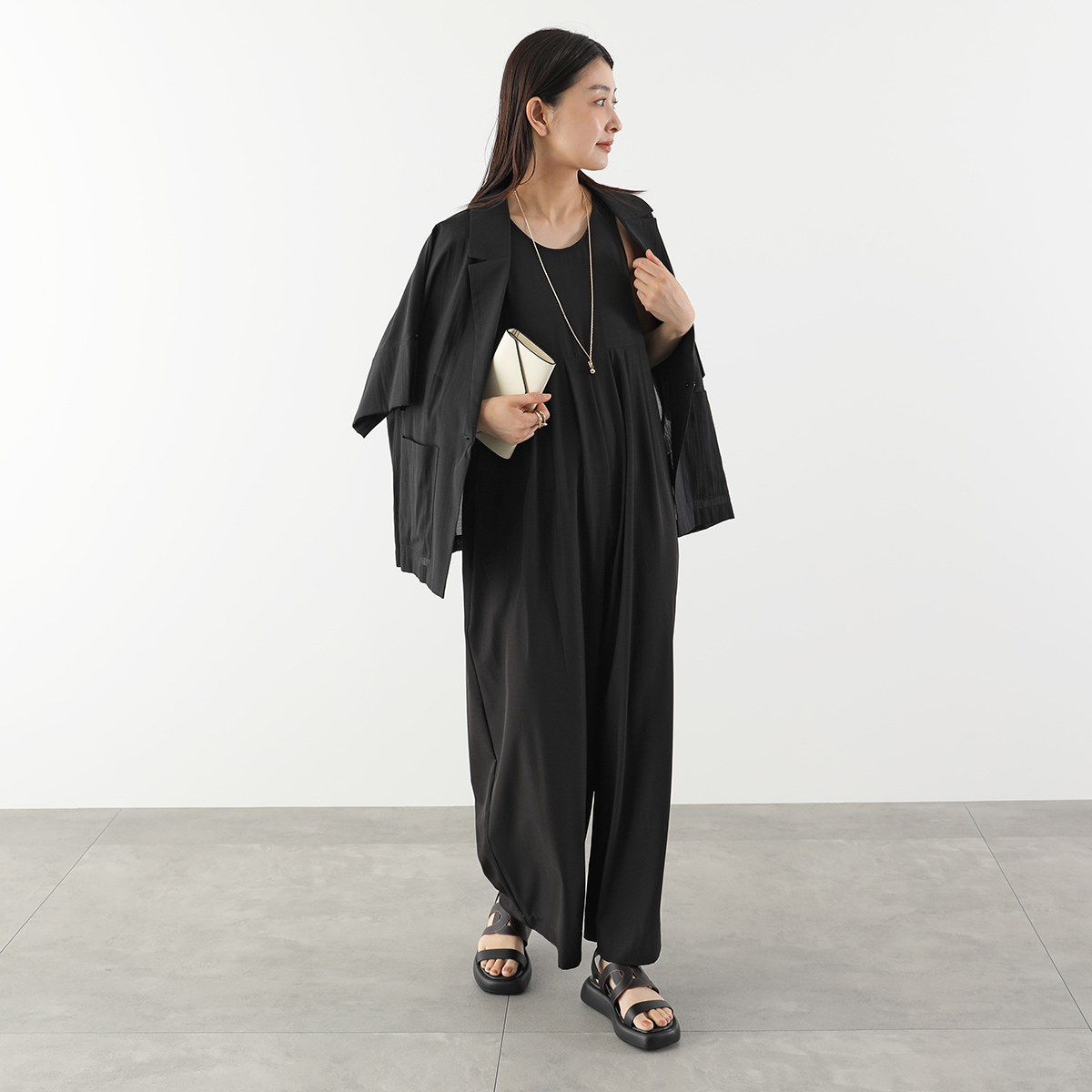 Dignite collier（ディニテコリエ） サロペット 80268012 レディース
