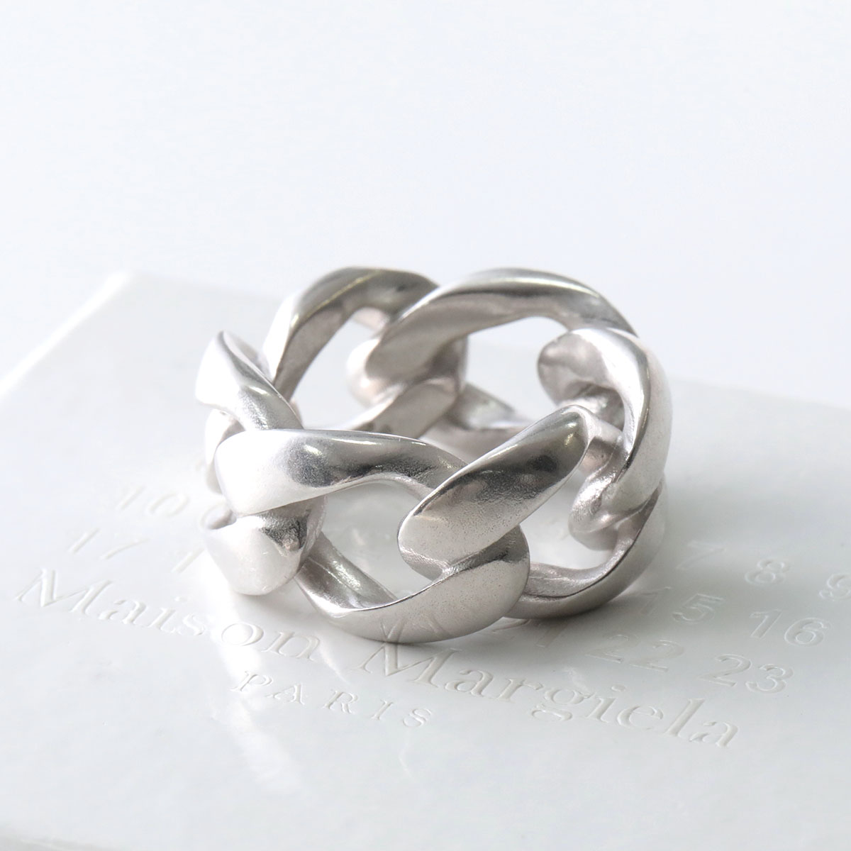Maison Margiela(メゾンマルジェラ) リング SM2UQ0032 P9113 Maison Margiela(メゾンマルジェラ) リング SM2UQ0032 P9113