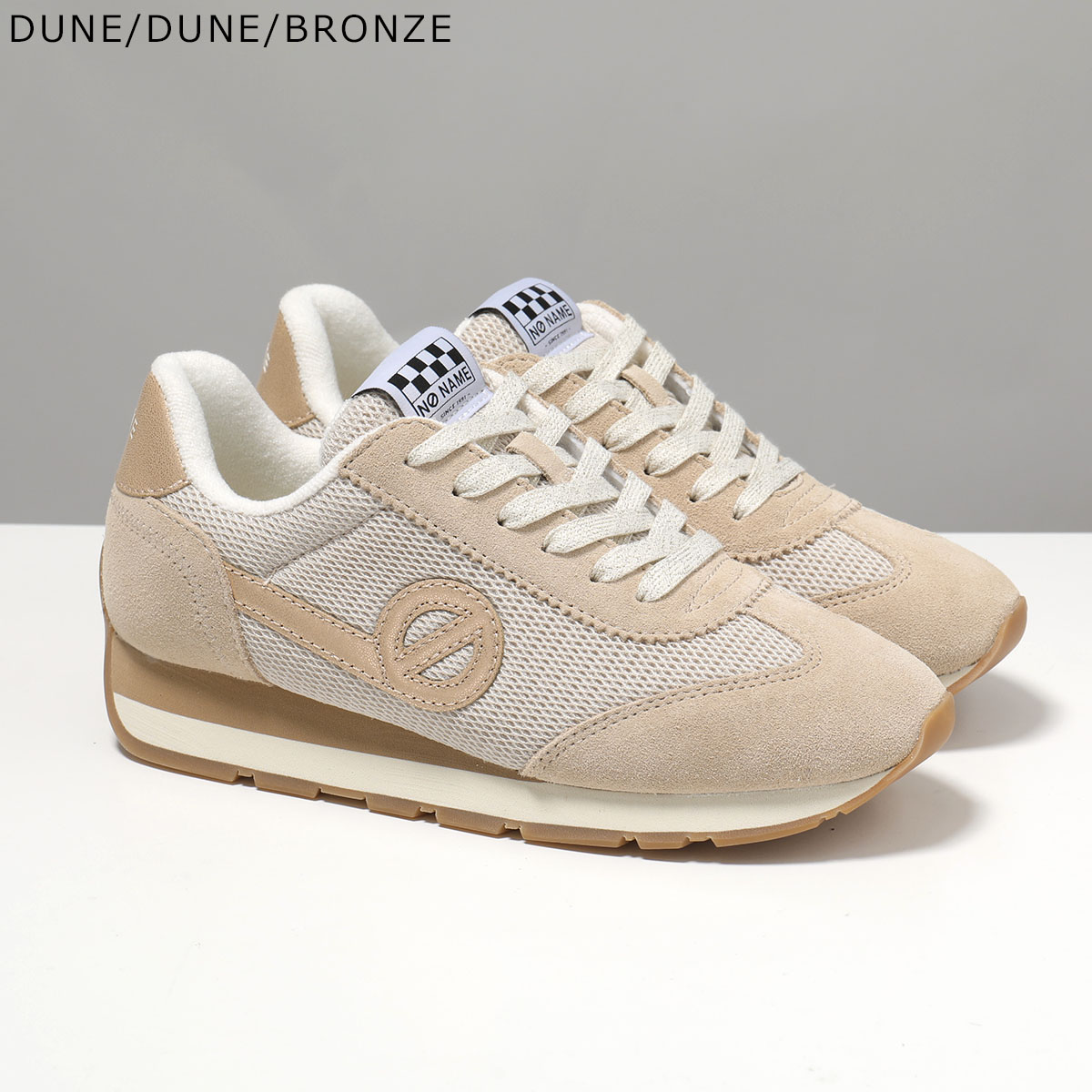 未使用美品✨NO NAME ノーネーム 23cm シティランジョガー 厚底 ラメ NO NAME（ノーネーム） スニーカー CITY RUN JOGGER シティー ラン