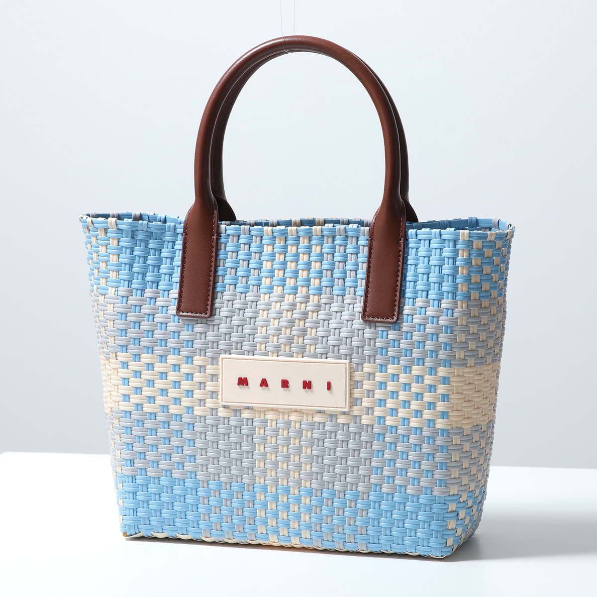 MARNI ロゴ　ハンドバッグ　トートバッグ MARNI（マルニ） ハンドバッグ SHMP0175A0 P9111 レディース テープ