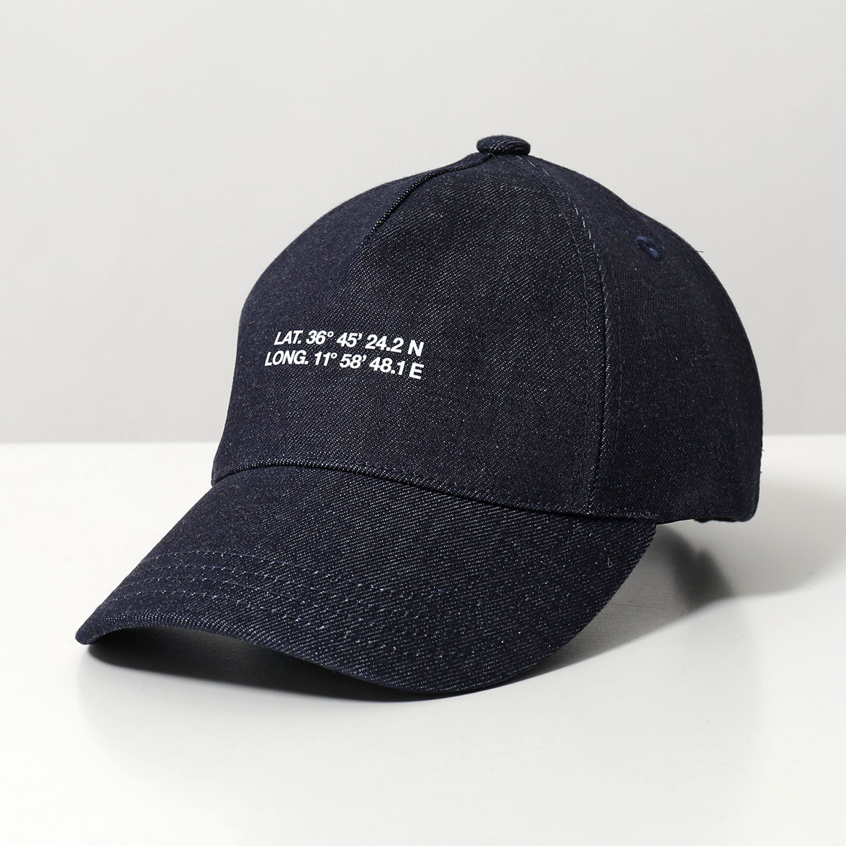 APC A.P.C. アーペーセー ベースボールキャップ casquette eden キャスケット エデン COHIZ M24209 レディース コットン デニム 帽子 IAI/INDIGOの画像
