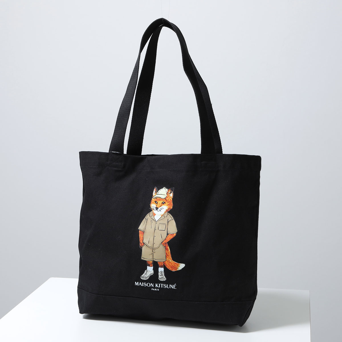 MAISON KITSUNE（メゾン キツネ） トートバッグ DRESSED FOX ドレスド