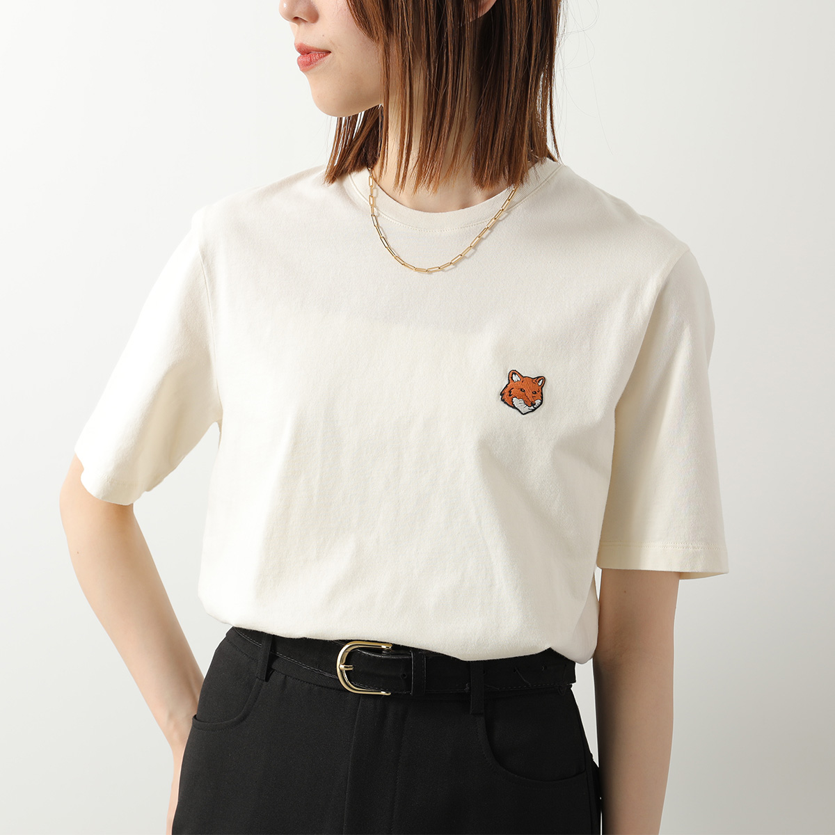 MAISON KITSUNE（メゾン キツネ） Tシャツ FOX HEAD フォックスヘッド