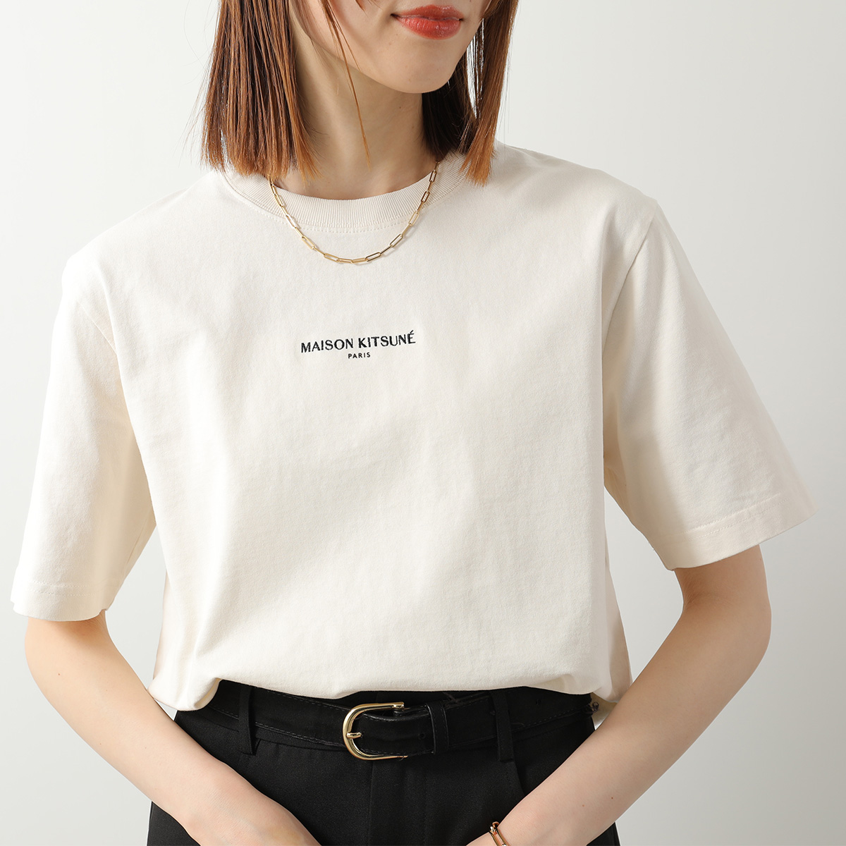 MAISON KITSUNE（メゾン キツネ） Tシャツ PARIS パリ コンフォート