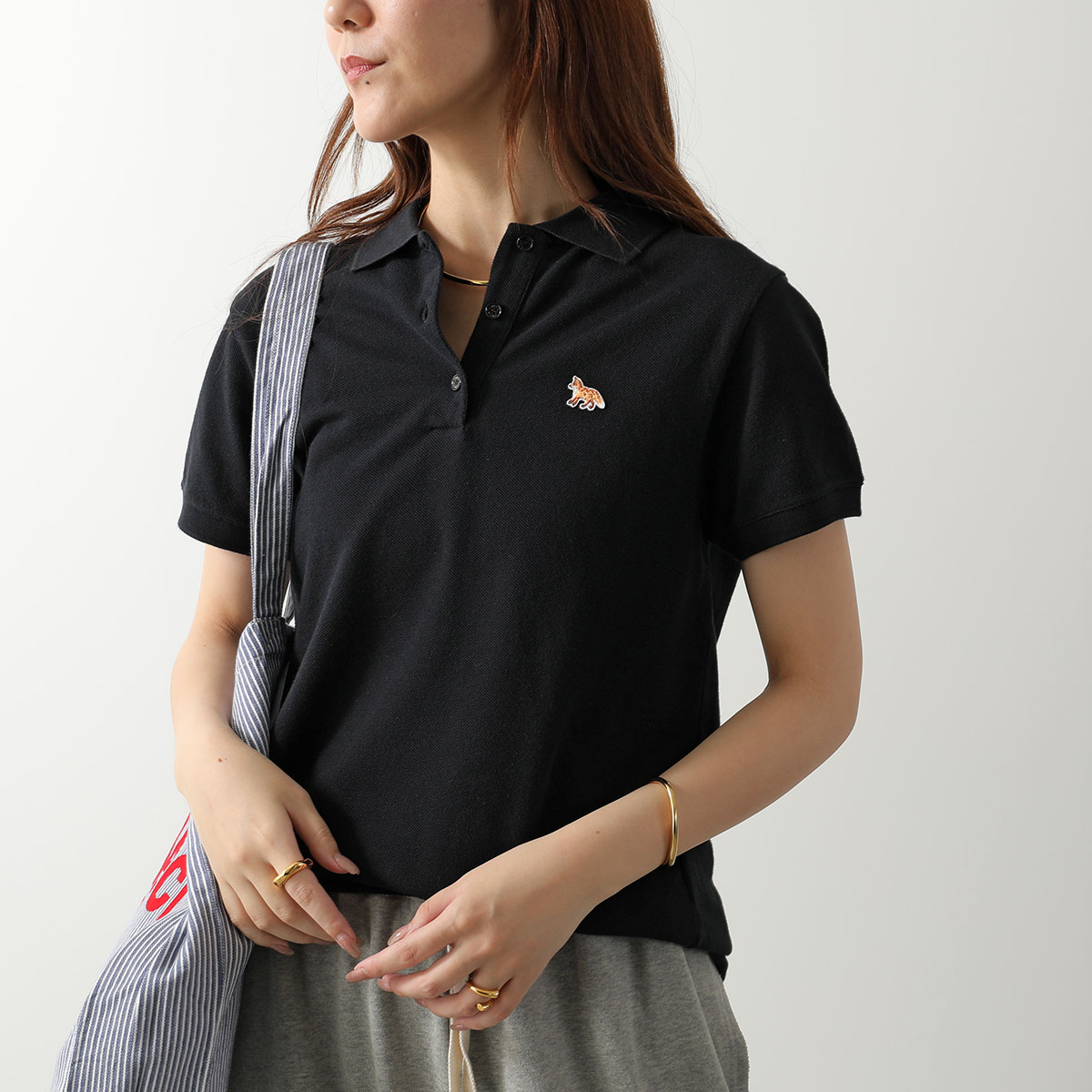 MAISON KITSUNE（メゾン キツネ） ポロシャツ BABY FOX ベイビー
