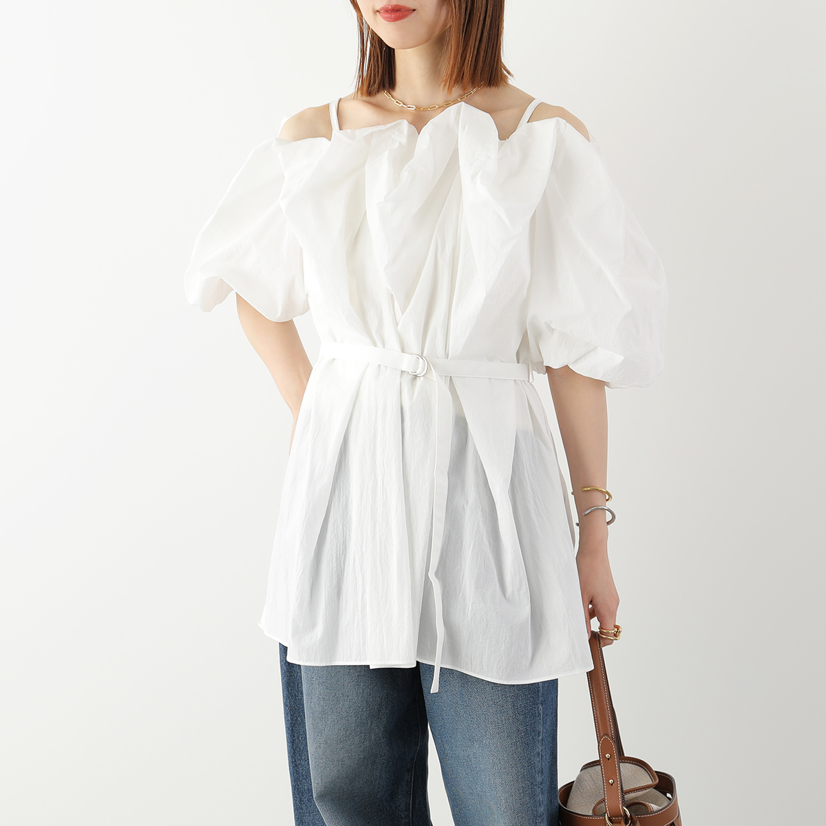 Mewl（ミュール） ブラウス M262-13055 レディース 2way オフショル
