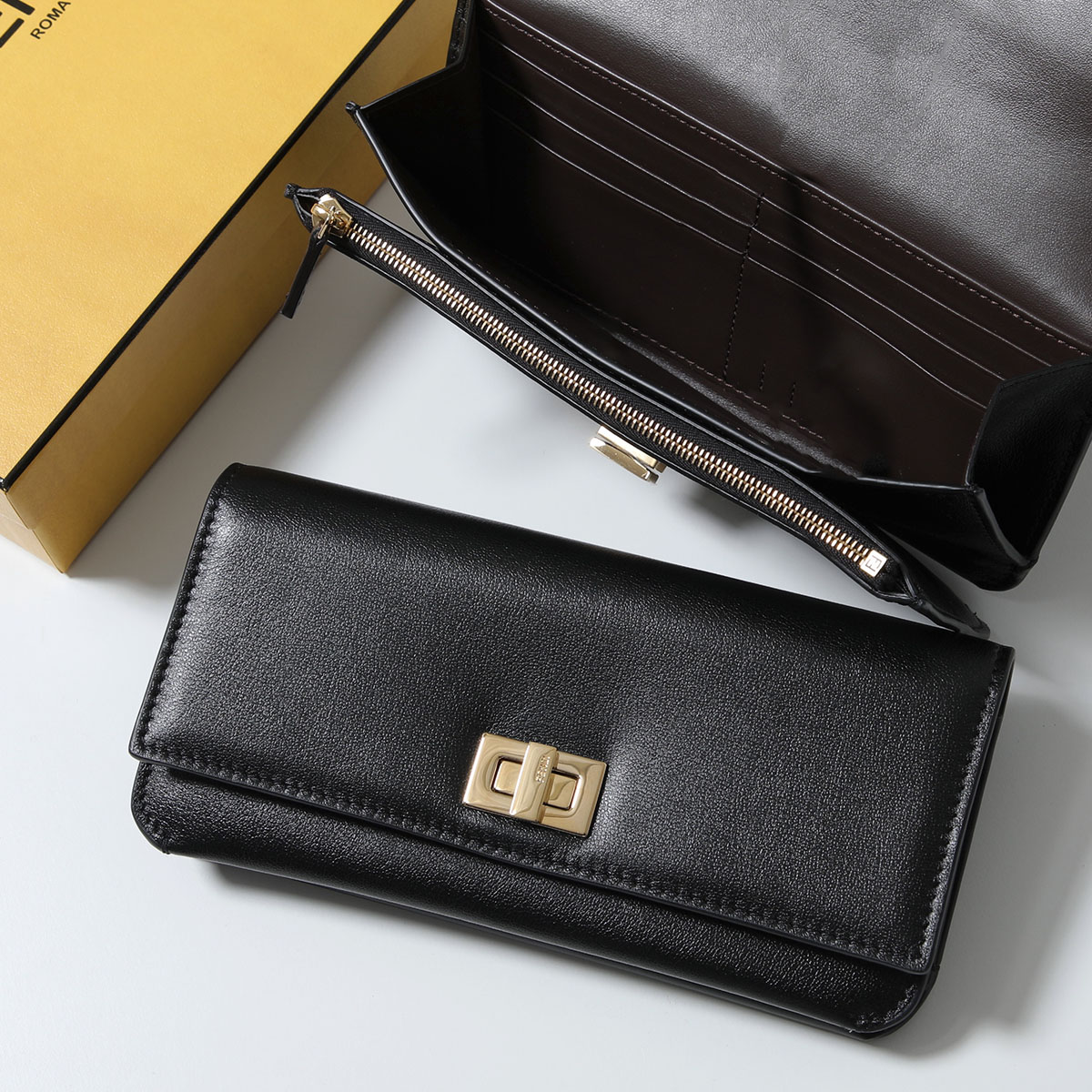 FENDI（フェンディ） 二つ折り長財布 FENDI WAY ウェイ 8M0554 AWR7