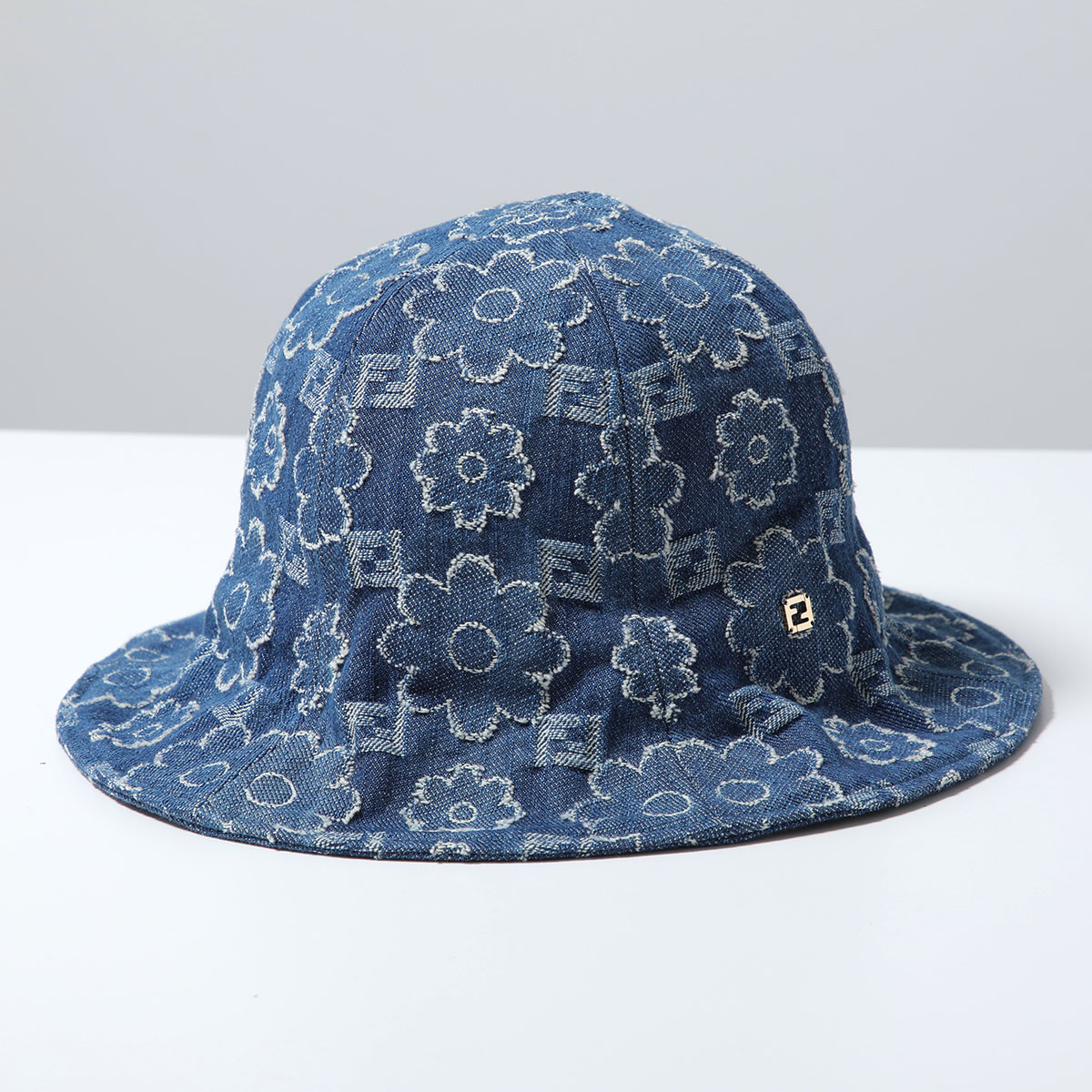 t*i様 FENDI バケットハット Lサイズ デニム　フェンディ 楽天市場】FENDI フェンディ Denim Backet Hat バケットハット ハット